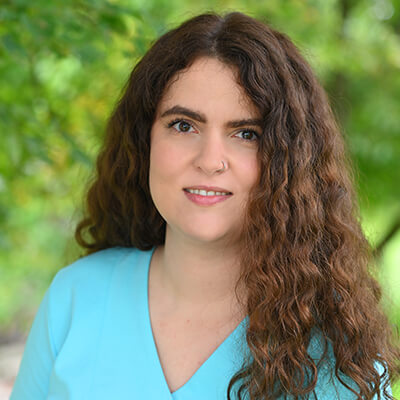 Frau Braun als Büstenportrait